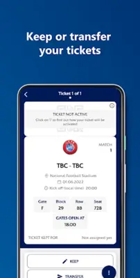 UEFA Tickets android App screenshot 1